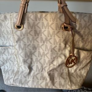 Gently used Michael Kors Leather Handbag